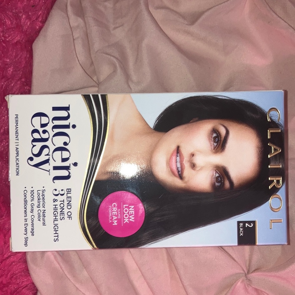 Nice n Easy permanent hair color level 2 (Black)